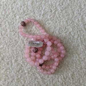 Pink bracelets